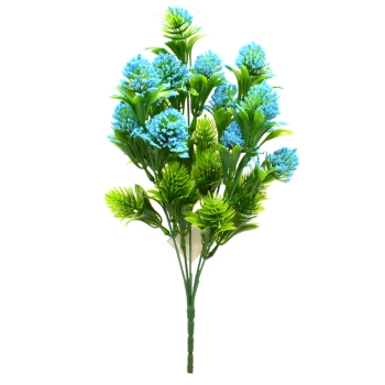 Buchet trachelium albastru