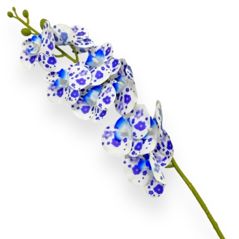 Fir orhidee siliconata Luxury pink alb albastru