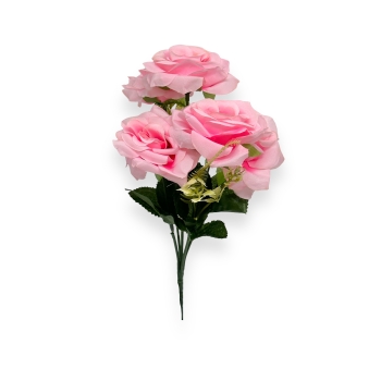 Flori Buchet 5 trandafiri Rhodos roz