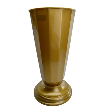 Vaza Flori Aurie - diametru 23cm AFAOM