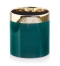 Ghiveci ceramica cilindric gold 13x14cm
