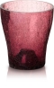 Mini ghiveci sticla burgundy 9x12cm