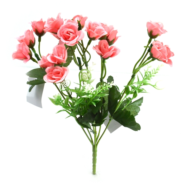 Flori Buchet rose diademe roz