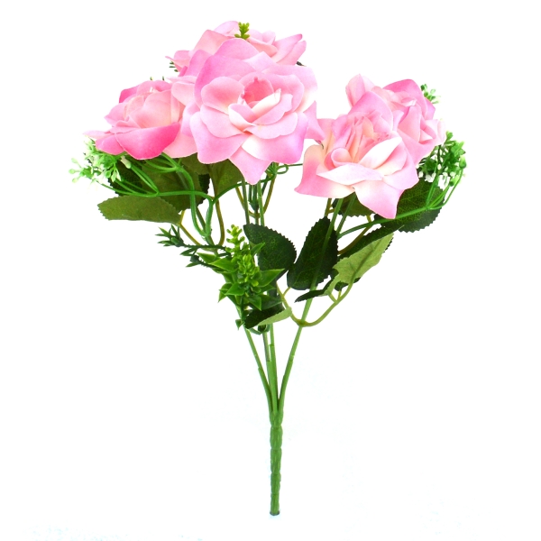 Flori Mini Buchet 6 Trandafiri Roz
